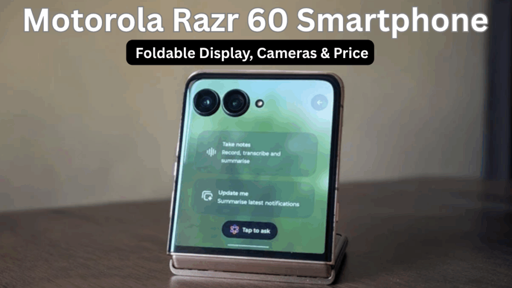 Motorola Razr 60 Smartphone: Foldable Display, Cameras & Price