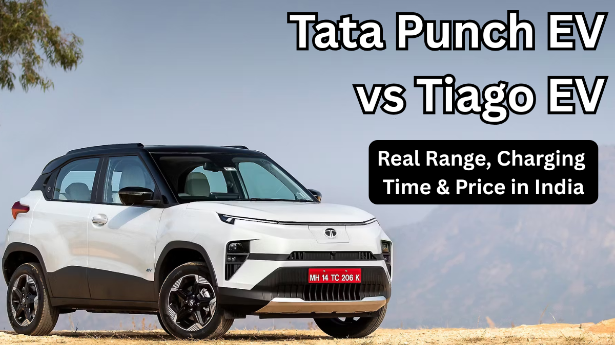 Tata Punch EV 2025 vs Tiago EV: Real Range, Charging Time & Price in India