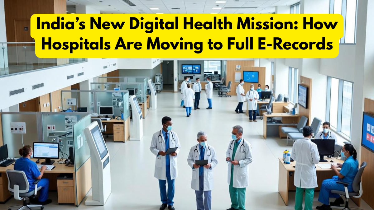 India’s New Digital Health Mission: How Hospitals Are Moving to Full E-Records