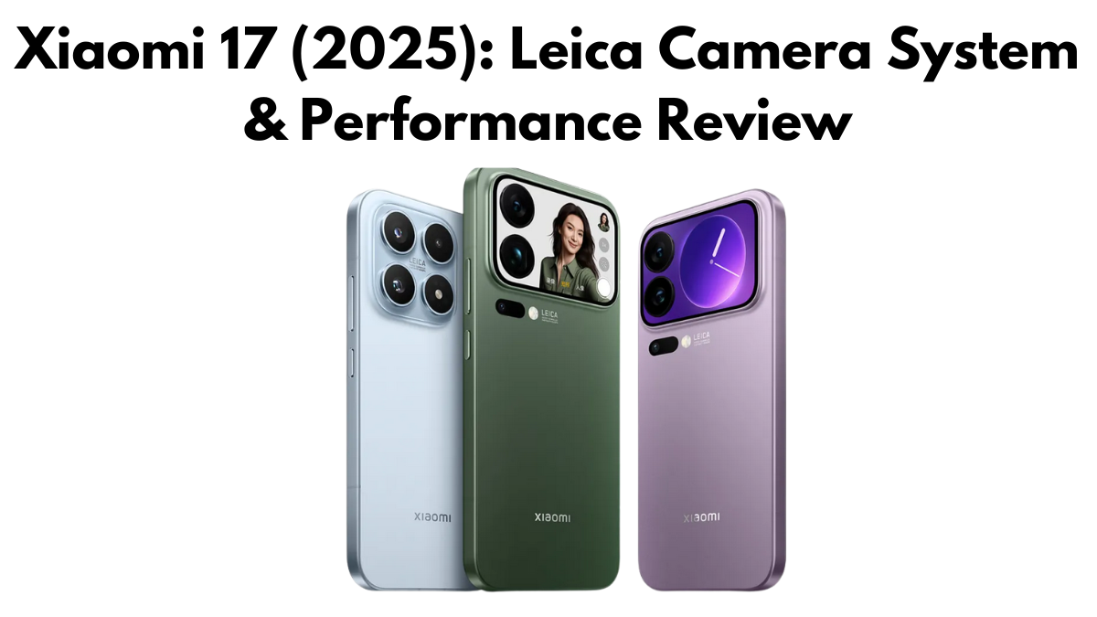 Xiaomi 17 (2025): Leica Camera System & Performance Review