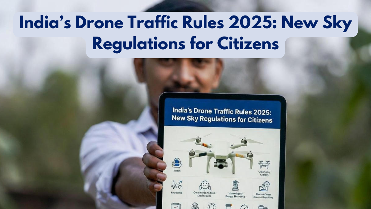 India’s Drone Traffic Rules 2025: New Sky Regulations for Citizens