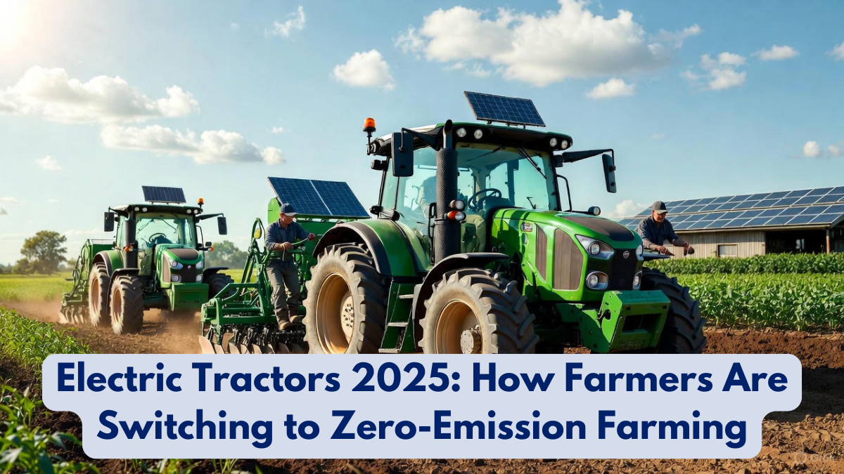 Electric Tractors 2025: How Farmers Are Switching to Zero-Emission Farming