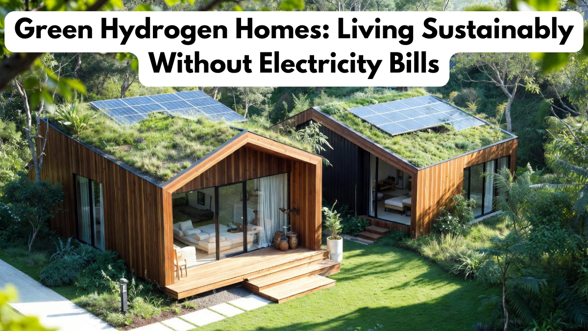 Green Hydrogen Homes: Living Sustainably Without Electricity Bills