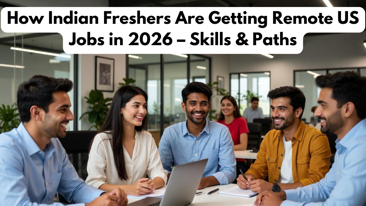 How Indian Freshers Are Getting Remote US Jobs in 2026 – Skills & Paths