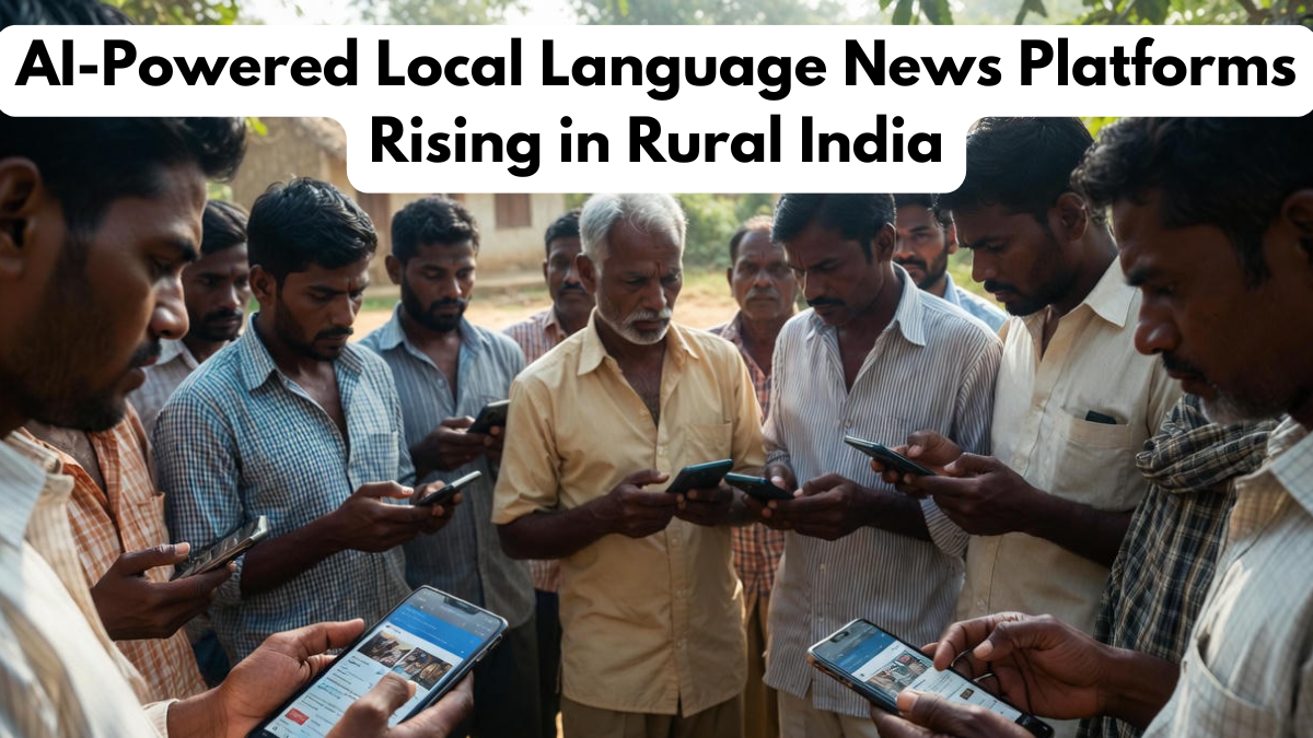 AI-Powered Local Language News Platforms Rising in Rural India