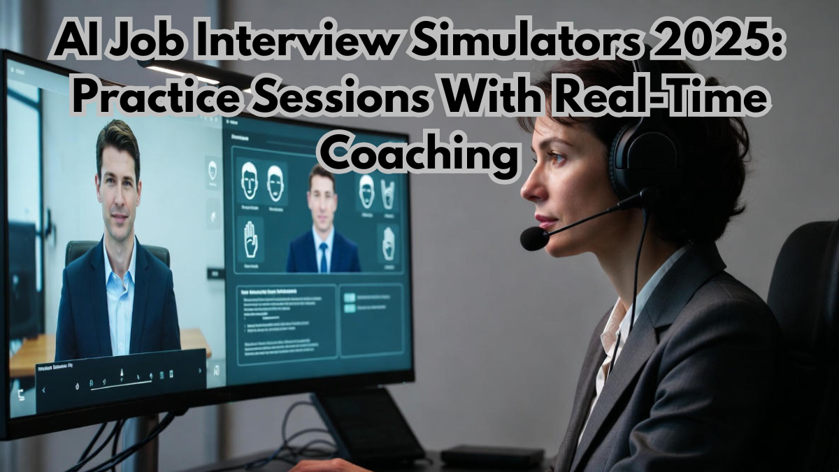 AI Job Interview Simulators 2025: Practice Sessions With Real-Time Coaching