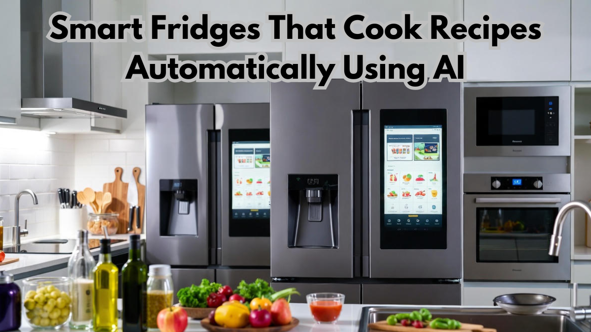 Smart Fridges That Cook Recipes Automatically Using AI
