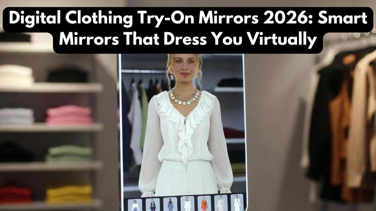 Digital Clothing Try-On Mirrors 2026: Smart Mirrors That Dress You Virtually