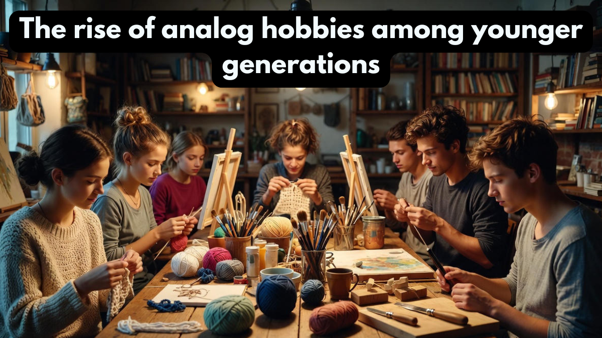 The rise of analog hobbies among younger generations