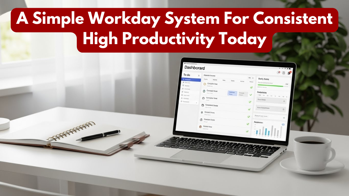 A Simple Workday System For Consistent High Productivity Today