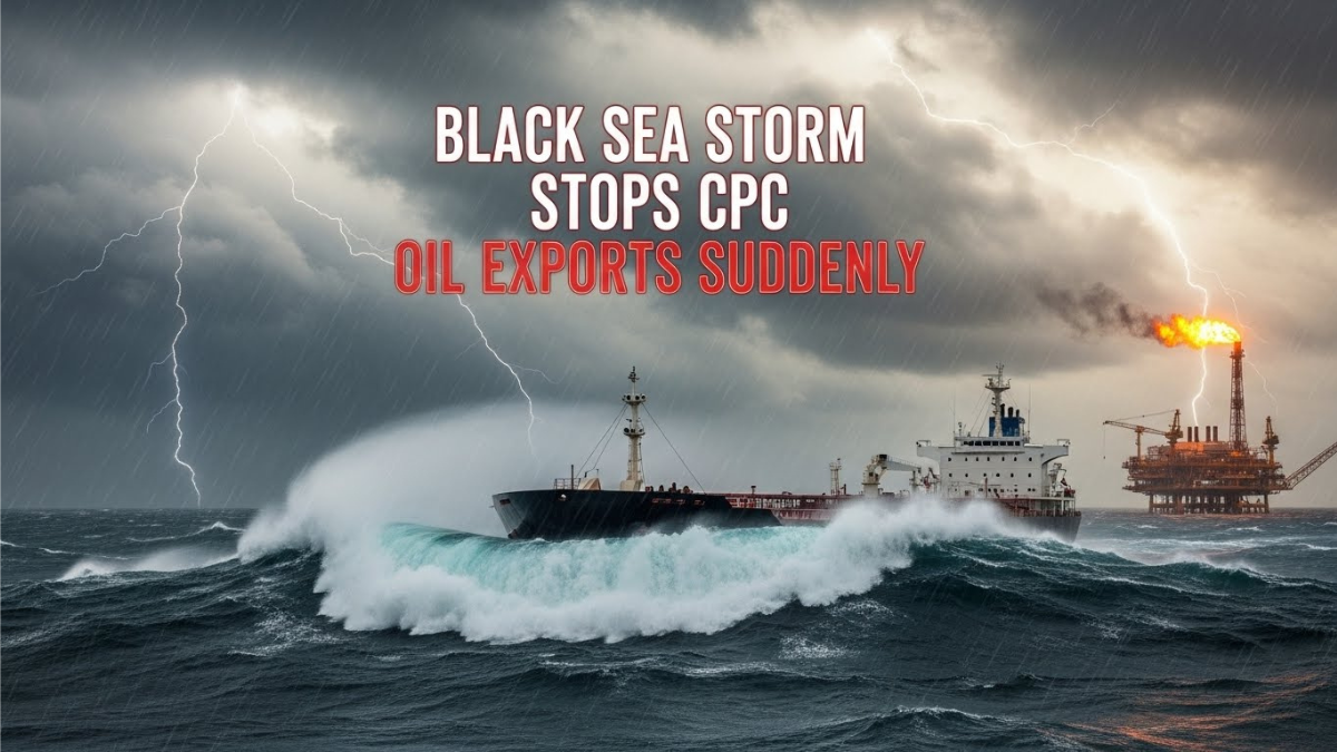 Black Sea Storm Stops CPC Oil Exports Suddenly