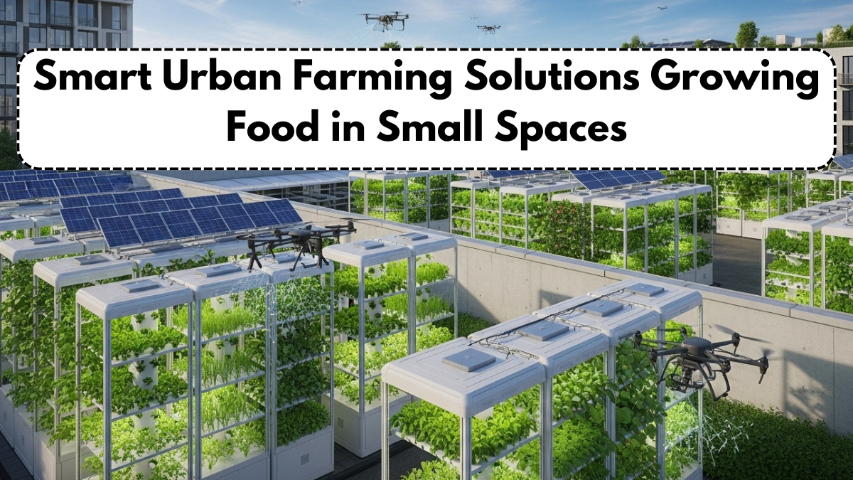 Smart Urban Farming Solutions Growing Food in Small Spaces