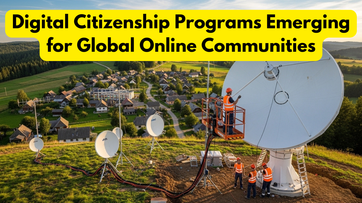 Digital Citizenship Programs Emerging for Global Online Communities