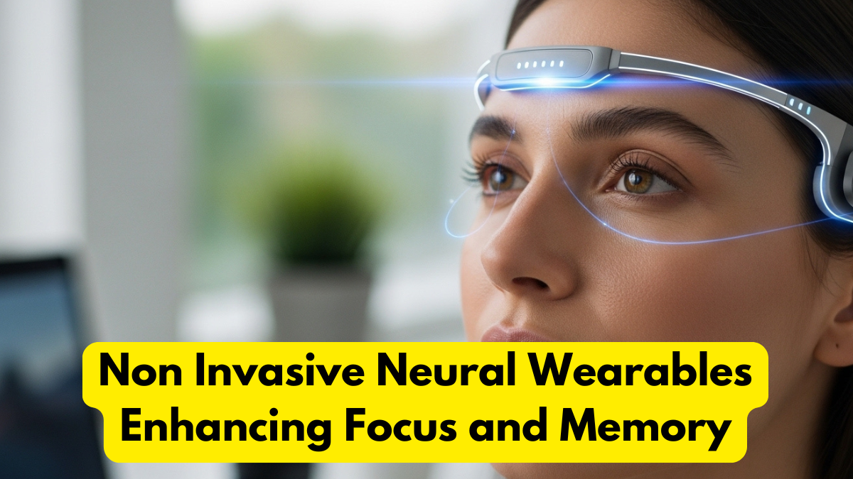 Non Invasive Neural Wearables Enhancing Focus and Memory