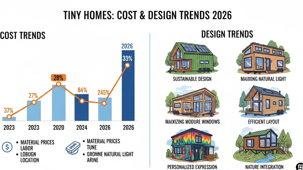 Tiny Homes Cost & Design Trends 2026