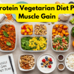 High Protein Vegetarian Diet Plan for Muscle Gain