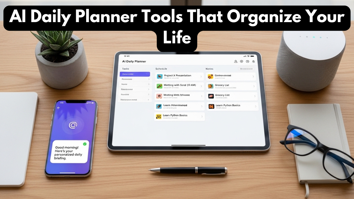 AI Daily Planner Tools That Organize Your Life