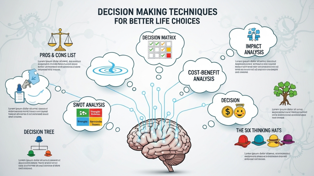 Decision Making Techniques for Better Life Choices