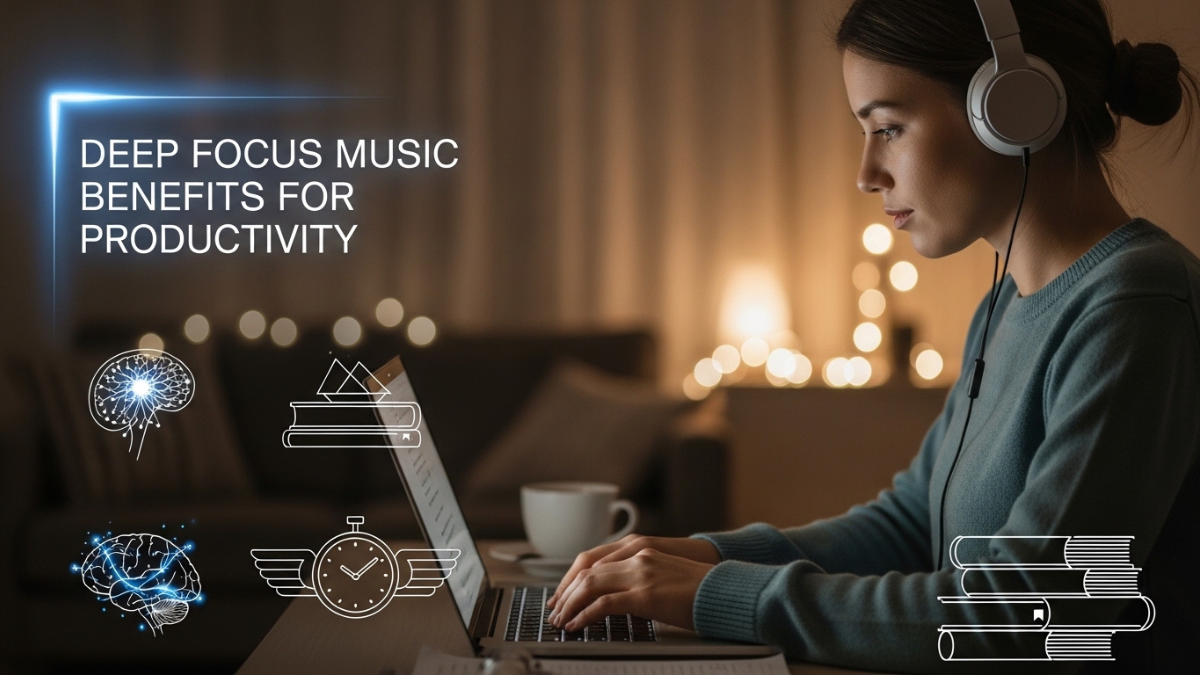 Deep Focus Music Benefits for Productivity