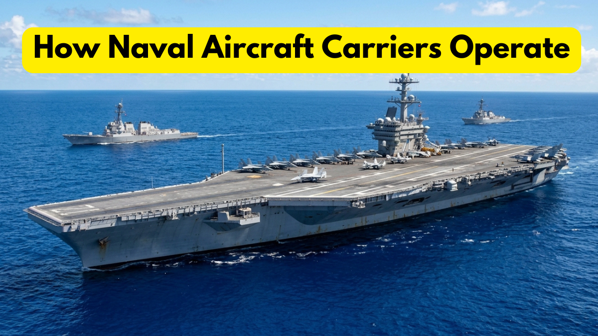 How Naval Aircraft Carriers Operate