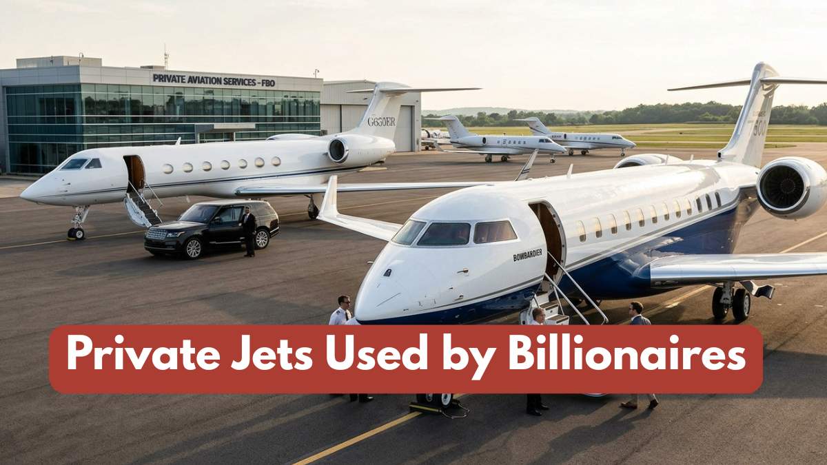 Private Jets Used by Billionaires