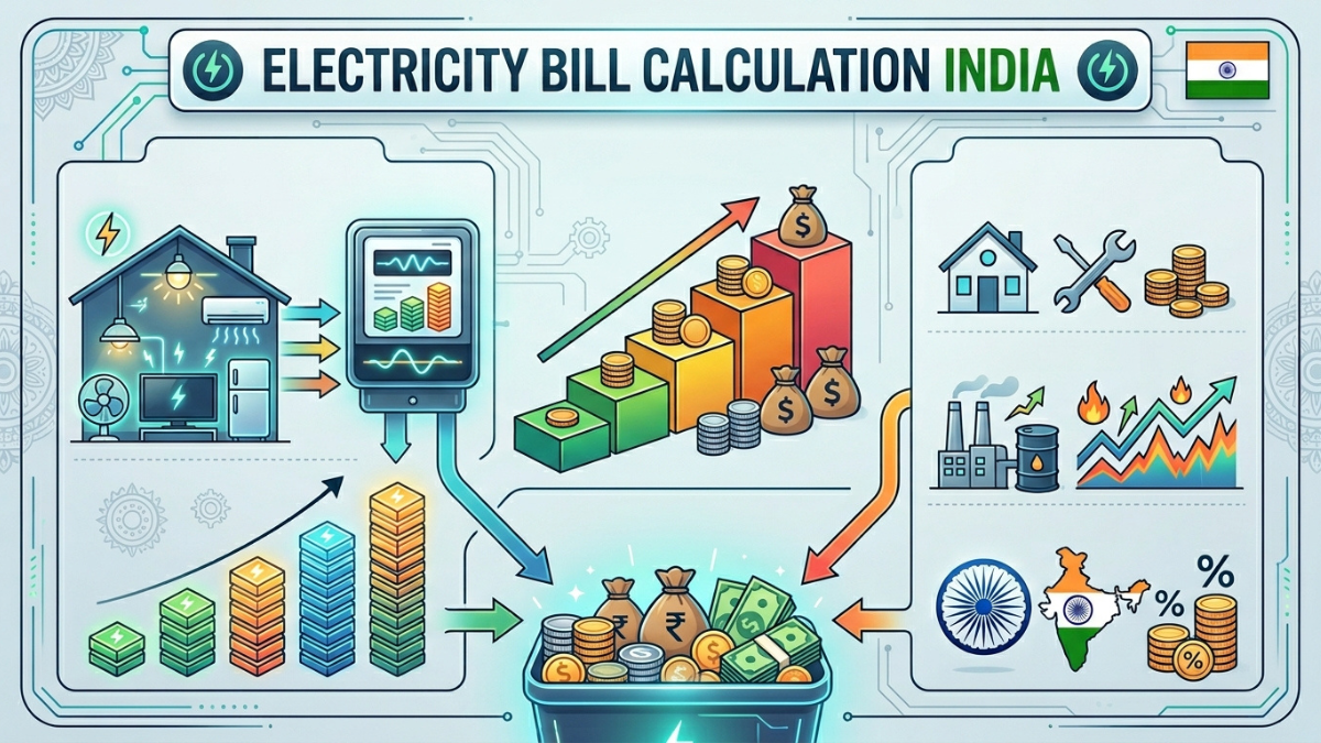 Electricity Bill Calculation India Explained